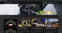Desktop Screenshot of nepa-airsoft.com